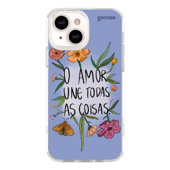 Capinha para celular Flor e Alma - Amor