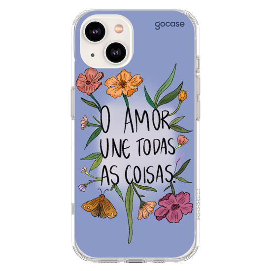 Capinha para celular  Flor e Alma - Amor