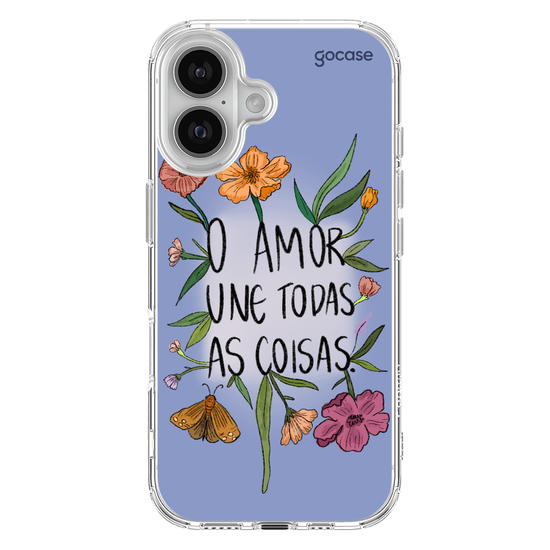 Capinha para celular  Flor e Alma - Amor