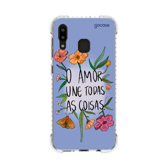 Capinha para celular  Flor e Alma - Amor
