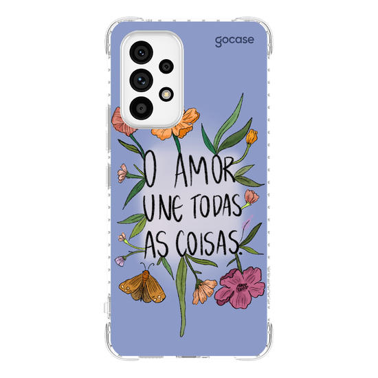 Capinha para celular  Flor e Alma - Amor