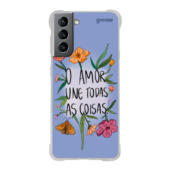 Capinha para celular  Flor e Alma - Amor