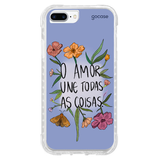 Capinha para celular  Flor e Alma - Amor