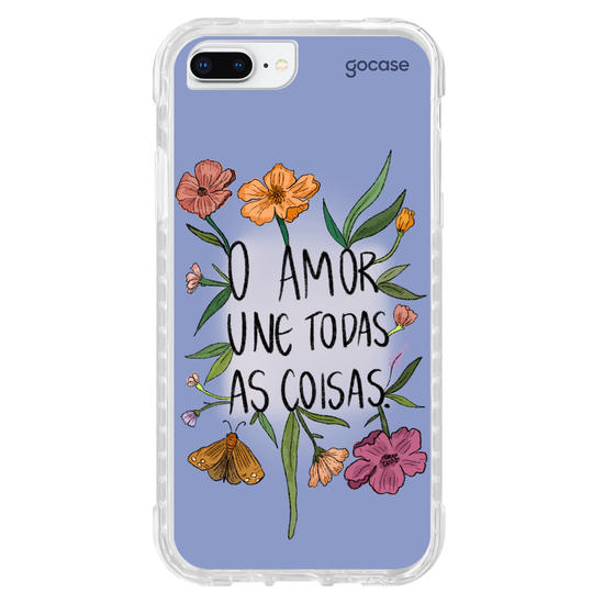 Capinha para celular  Flor e Alma - Amor