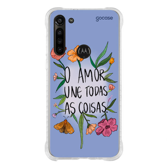 Capinha para celular  Flor e Alma - Amor