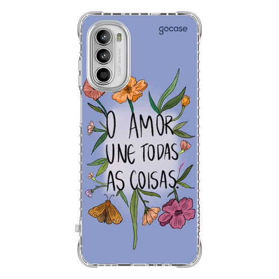 Capinha para celular  Flor e Alma - Amor