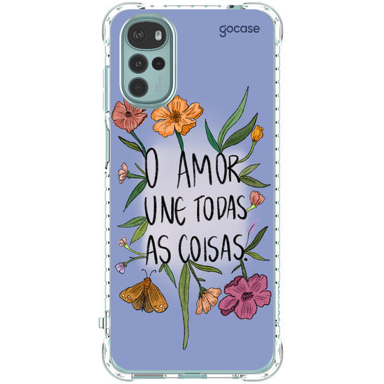 Capinha para celular  Flor e Alma - Amor