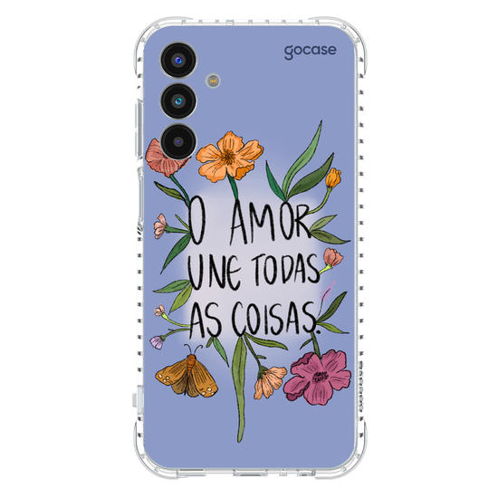 Capinha para celular  Flor e Alma - Amor