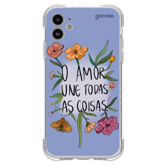 Capinha para celular  Flor e Alma - Amor