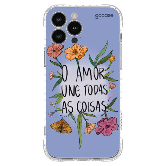 Capinha para celular  Flor e Alma - Amor