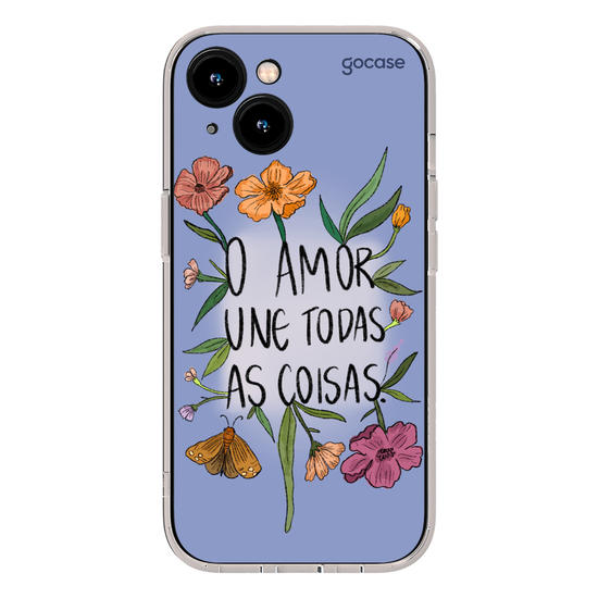 Capinha para celular  Flor e Alma - Amor