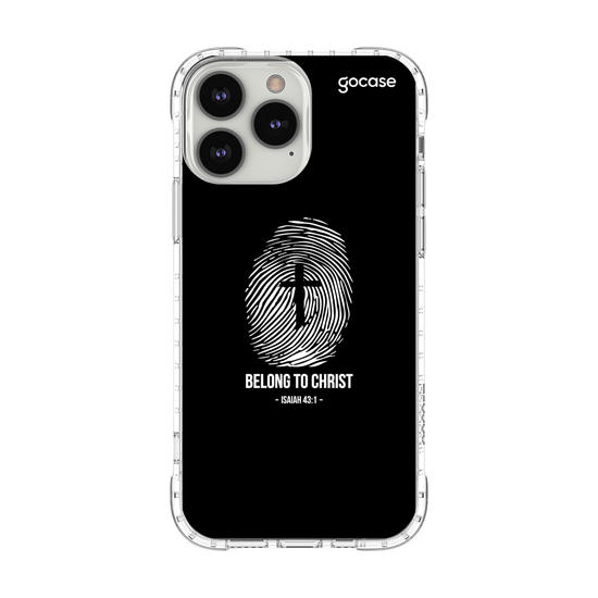 Capinha para celular  Belong to Christ - Isaiah 43:1