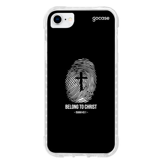 Capinha para celular  Belong to Christ - Isaiah 43:1