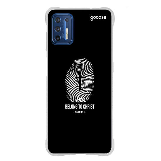 Capinha para celular  Belong to Christ - Isaiah 43:1