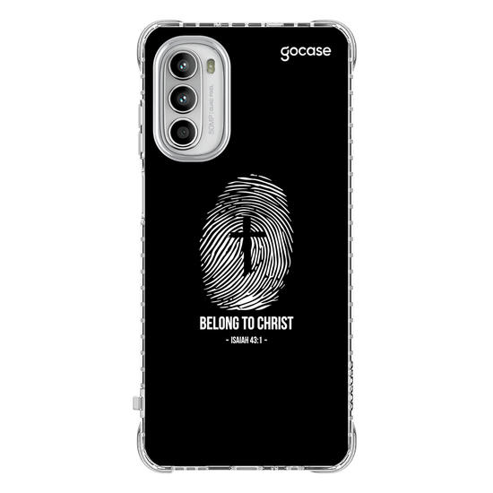 Capinha para celular  Belong to Christ - Isaiah 43:1