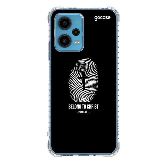Capinha para celular  Belong to Christ - Isaiah 43:1