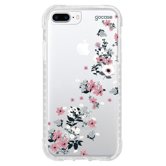 Capinha para celular  Bem Floral - Lateral