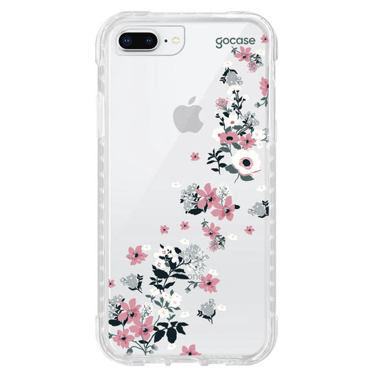 Capinha para celular  Bem Floral - Lateral