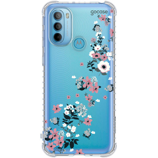 Capinha para celular  Bem Floral - Lateral