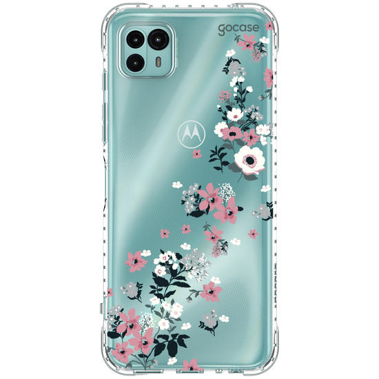 Capinha para celular  Bem Floral - Lateral