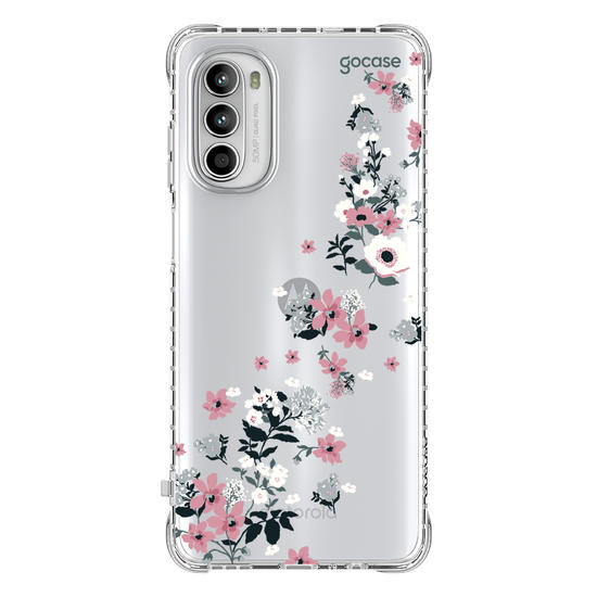 Capinha para celular  Bem Floral - Lateral