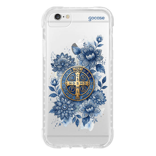 Capinha para celular  Bênção Azul Medalha