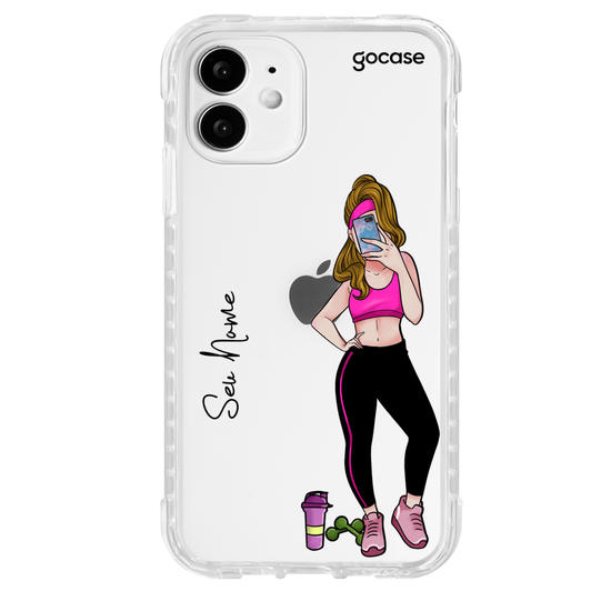 Capinha para celular BFF Academia - Esquerda