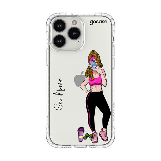 Capinha para celular BFF Academia - Esquerda