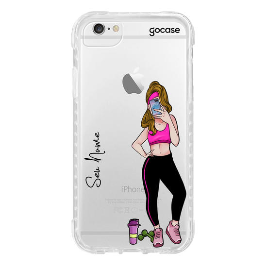 Capinha para celular BFF Academia - Esquerda