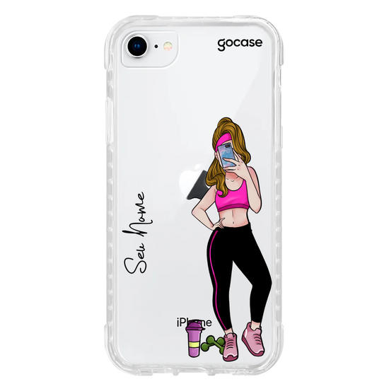Capinha para celular BFF Academia - Esquerda