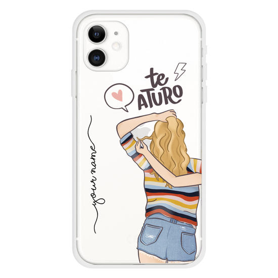 BFF Aturo Mas Amo Personalizável Esquerda Phone Case
