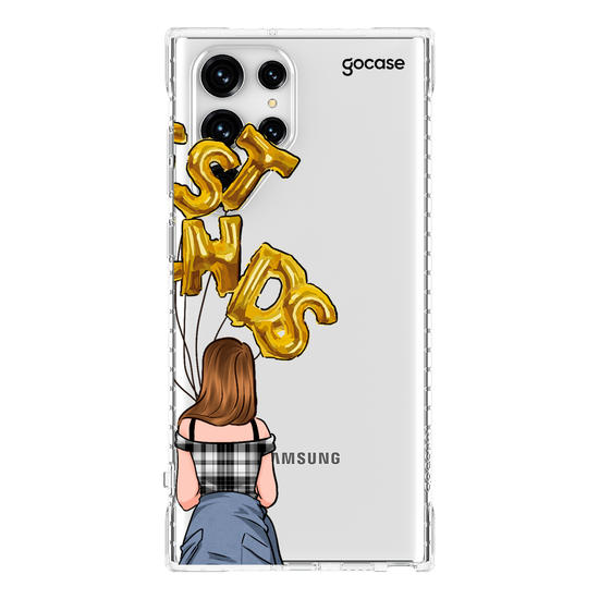 Capinha para celular BFF Balões Direita