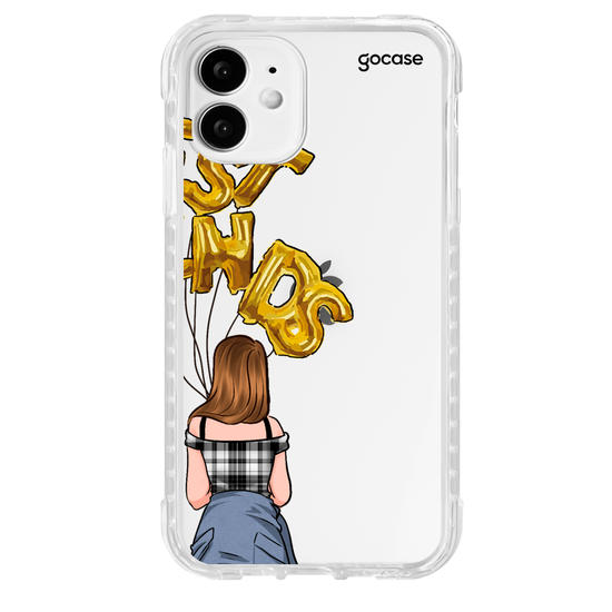 Capinha para celular BFF Balões Direita