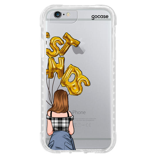 Capinha para celular BFF Balões Direita