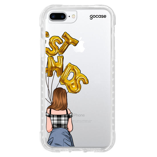 Capinha para celular BFF Balões Direita