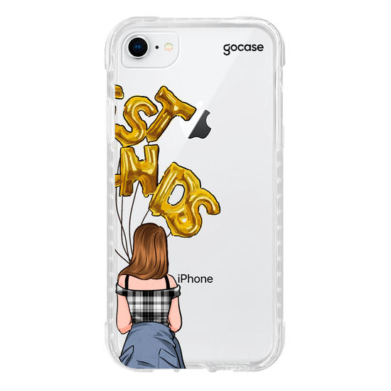 Capinha para celular BFF Balões Direita