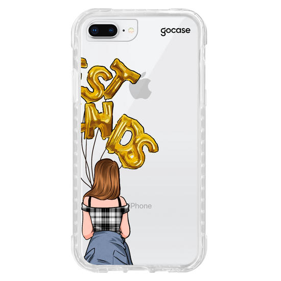 Capinha para celular BFF Balões Direita