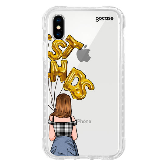 Capinha para celular BFF Balões Direita