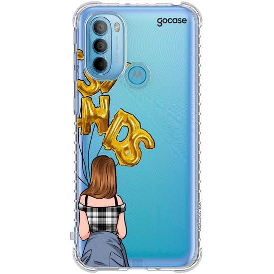 Capinha para celular BFF Balões Direita