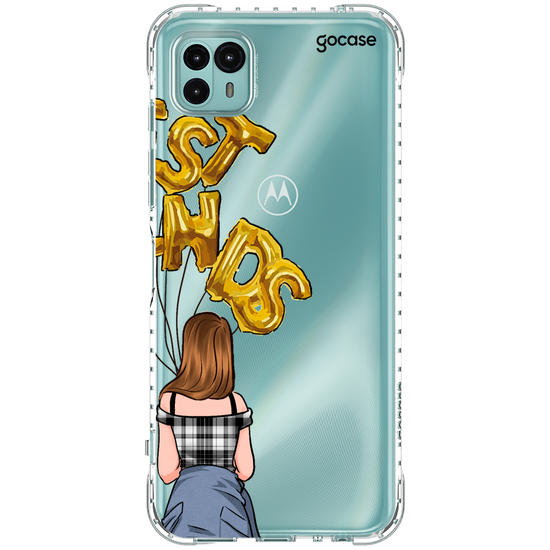 Capinha para celular BFF Balões Direita