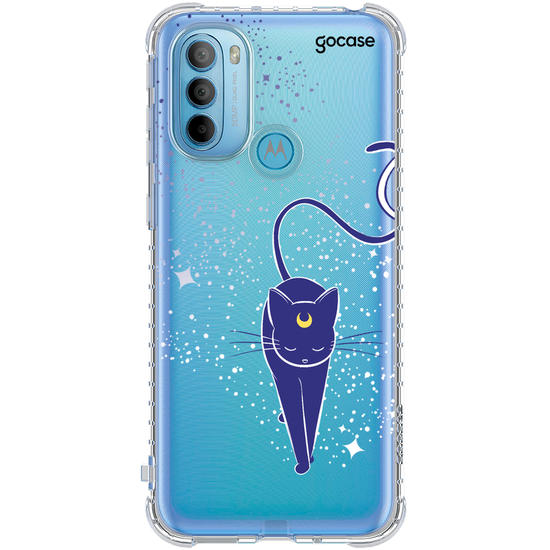 Capinha para celular BFF Felina Estrelar - Esquerda