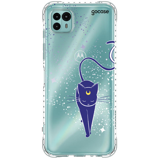 Capinha para celular BFF Felina Estrelar - Esquerda