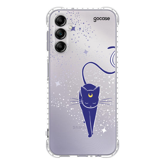 Capinha para celular BFF Felina Estrelar - Esquerda