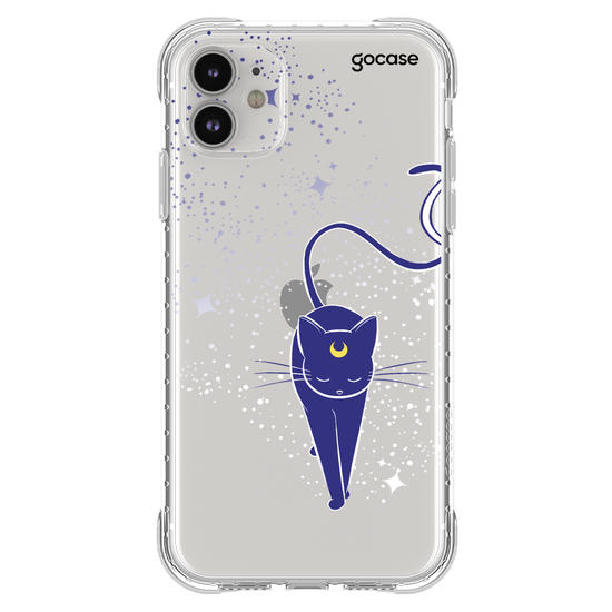 Capinha para celular BFF Felina Estrelar - Esquerda