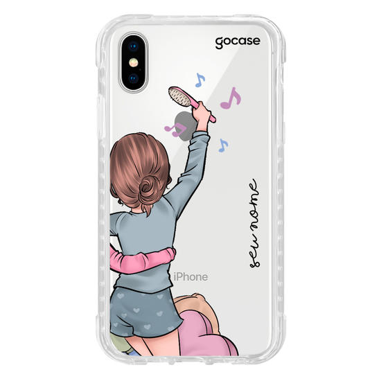 Capinha para celular BFF Festa do Pijama Personalizável Direita