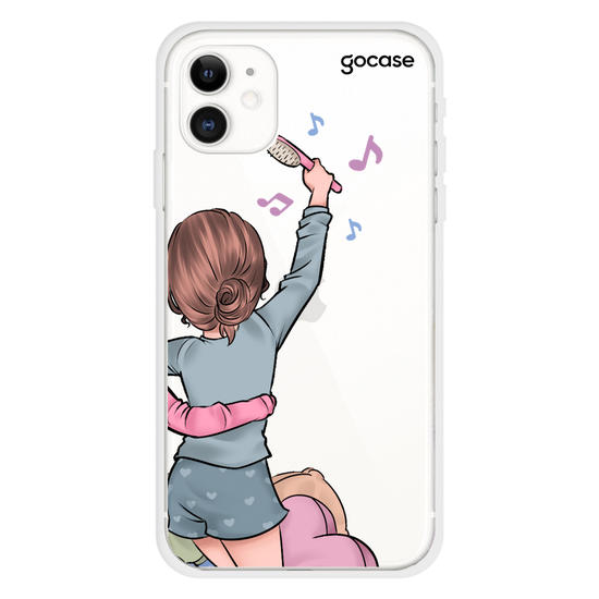 BFF Festa do Pijama Personalizável Direita Phone Case