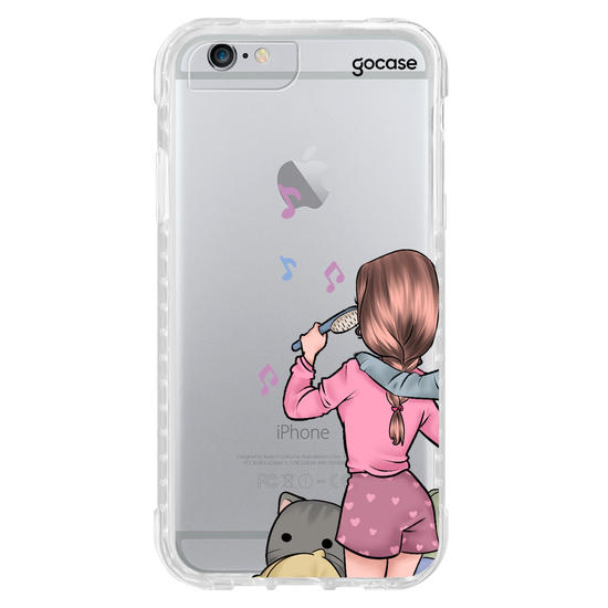 Capinha para celular BFF Festa do Pijama Personalizável Esquerda