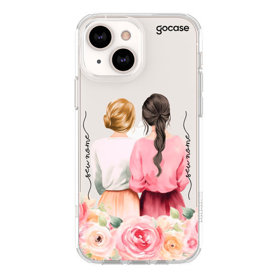 Capinha para celular BFF Flores Aquarela