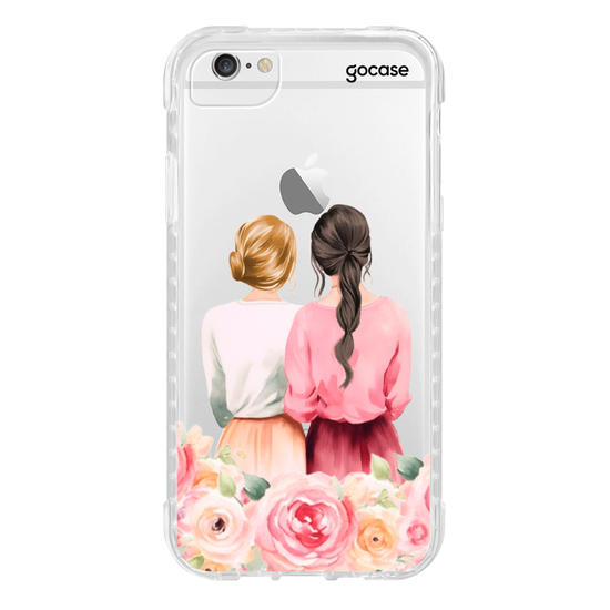 Capinha para celular  BFF Flores Aquarela