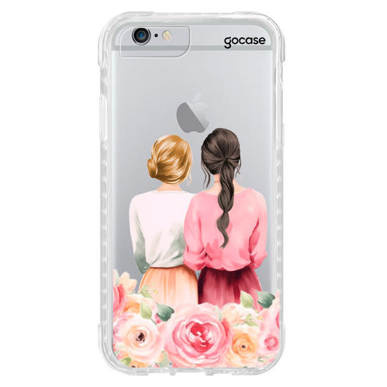 Capinha para celular  BFF Flores Aquarela